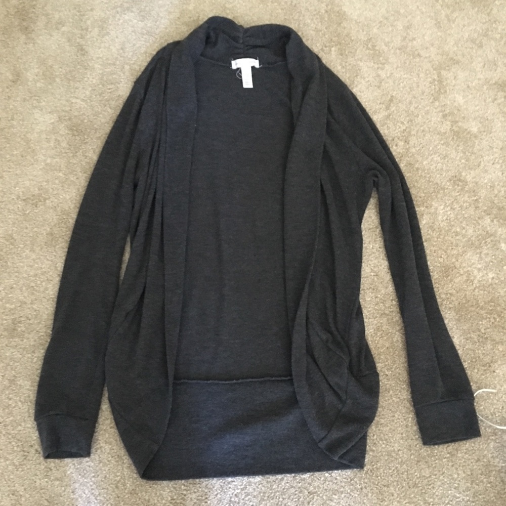 Gray Cardigan